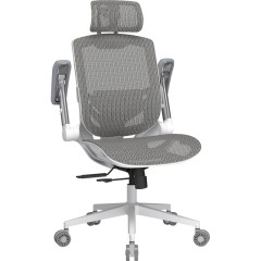 COUGAR Speeder One Ergonomic Gaming Chair with Mesh Upholstery and 135° Recline — White