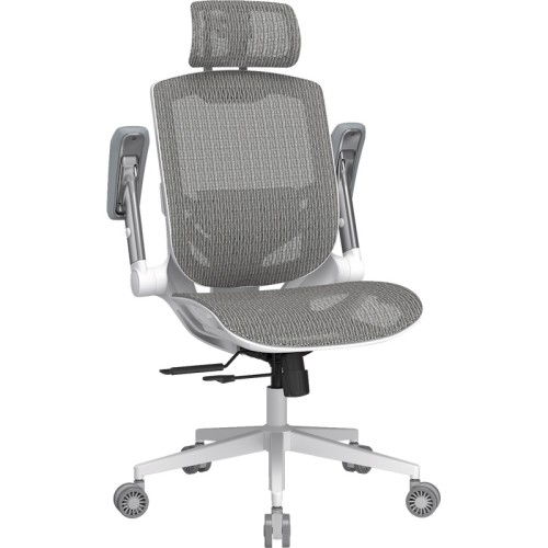 COUGAR Speeder One Ergonomic Gaming Chair with Mesh Upholstery and 135° Recline — White