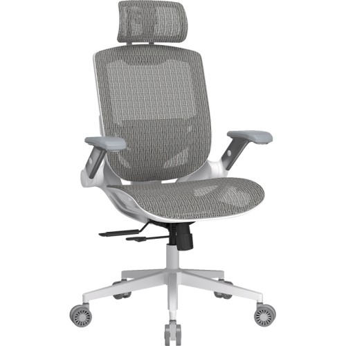 COUGAR Speeder One Ergonomic Gaming Chair with Mesh Upholstery and 135° Recline — White