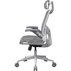COUGAR Speeder One Ergonomic Gaming Chair with Mesh Upholstery and 135° Recline — White