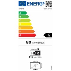 טלוויזיה חכמה שיאומי Xiaomi TV S Mini LED 2025 55'' 4K 144 Hz