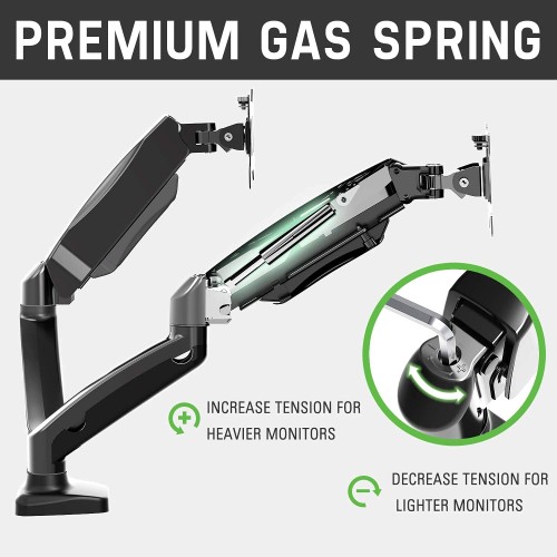 Dual Arm for Two Computer Monitors VM-132