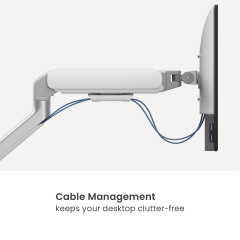 זרוע למסך אחד עם בולם גז 17"-32"