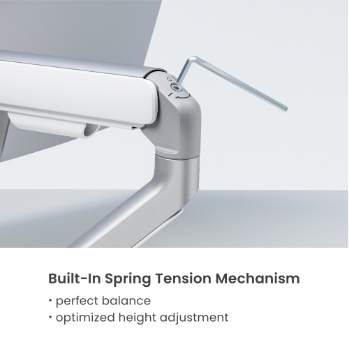 זרוע למסך אחד עם בולם גז 17"-32"