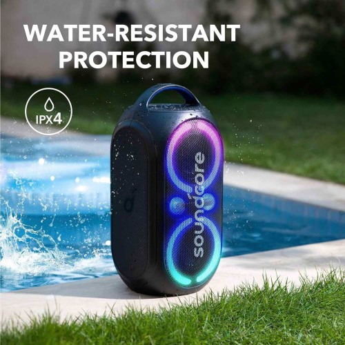 Беспроводная акустическая система Anker Soundcore Rave Party 2 с LED-подсветкой — черный