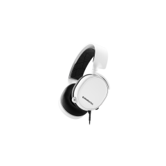 Wired gaming headphones Steelseries Arctis 3 Surround Sound 7.1 White.