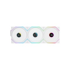 Fan set LIAN-LI TL120 UNI Wireless LCD 120 mm white (3 fans)