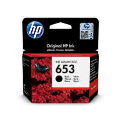 Original HP 653 Black Ink Cartridge for HP DeskJet Ink Advantage Printers