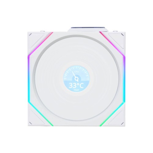 Вентилятор LIAN-LI TL120 UNI Wireless LCD 120 мм белый
