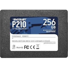 Внутренний SSD-накопитель Patriot P210 256GB SATA III 2.5"