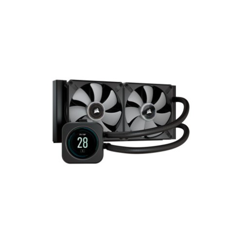 Система жидкостного охлаждения CORSAIR iCUE H100i Elite LCD Display