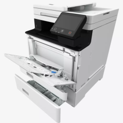 Многофункциональный цветной лазерный принтер Canon i-SENSYS MF752Cdw II с Wi-Fi, двусторонней печатью и DADF — бело-чёрный