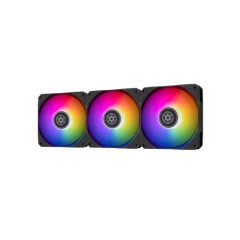Комплект вентиляторов SILVERSTONE AIR NEXUS 120 ARGB 120 мм PWM чёрный (3 шт.)