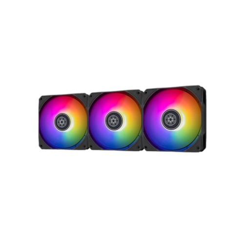 Комплект вентиляторов SILVERSTONE AIR NEXUS 120 ARGB 120 мм PWM чёрный (3 шт.)