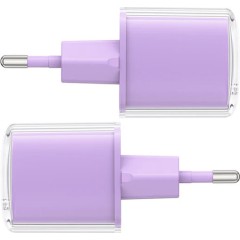 Сетевое зарядное устройство Acefast A53 серии Sparkling с PD 30W GaN (фиолетовое)