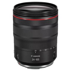עדשת Canon RF 24-105mm F4L IS USM למצלמות עם תושבת Canon RF — שחור
