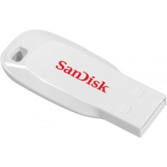 SanDisk Cruzer Blade 16GB USB Portable Memory — White