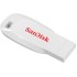 SanDisk Cruzer Blade 16GB USB Portable Memory — White