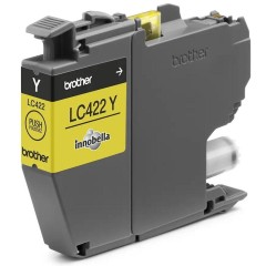 מיכל דיו צהוב מקורי Brother LC422Y עבור MFC-J5340DW / MFC-J5345DW / MFC-J5740DW / MFC-J6540DW / MFC-J6940DW
