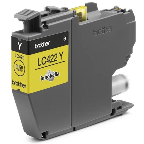 מיכל דיו צהוב מקורי Brother LC422Y עבור MFC-J5340DW / MFC-J5345DW / MFC-J5740DW / MFC-J6540DW / MFC-J6940DW