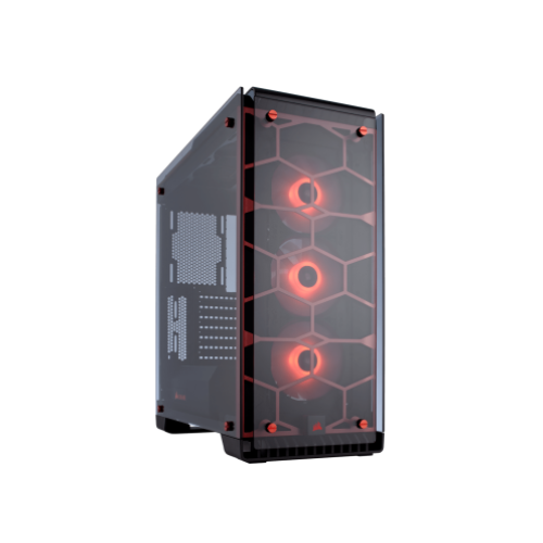 CORSAIR CRYSTAL 570X RGB ATX MID-TOWER CASE RED