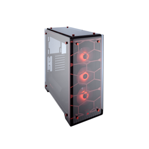CORSAIR CRYSTAL 570X RGB ATX MID-TOWER CASE RED
