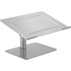 מעמד שולחני למחשב נייד – כסוף