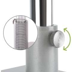 מעמד שולחני למחשב נייד – כסוף