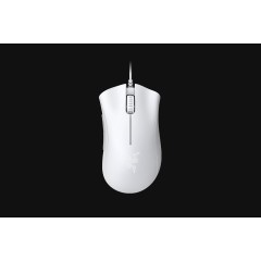 Wired white mouse Razer DEATHADDER ESSENTIAL.