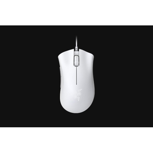 Wired white mouse Razer DEATHADDER ESSENTIAL.