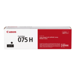 טונר שחור מקורי Canon 075H בתפוקה גבוהה למדפסות Canon i-SENSYS