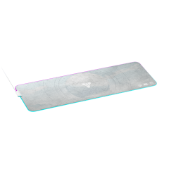 RGB Extended Mousepad and Keyboard Surface Steelseries Qck Prism XL Destiny 2 Edition.