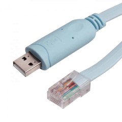 Console USB to RJ45 Cable for Cisco and Others 1.8 Meters