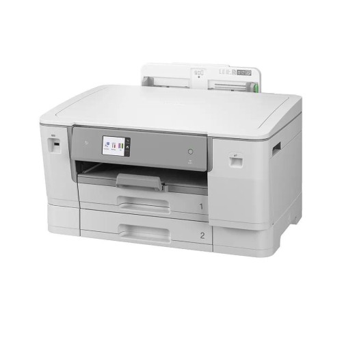 Беспроводное струйное МФУ Brother MFC-J6960DW A3 4-в-1 с автоматической двусторонней печатью, двухсторонним сканированием, ADF и факсом — белый