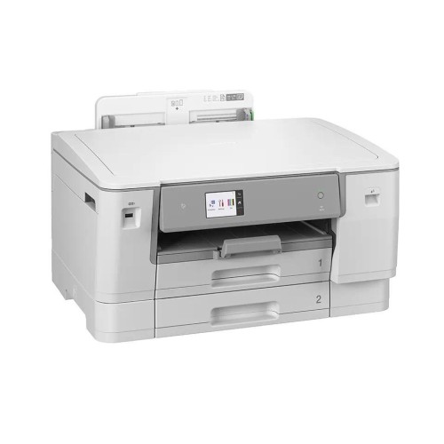 Беспроводное струйное МФУ Brother MFC-J6960DW A3 4-в-1 с автоматической двусторонней печатью, двухсторонним сканированием, ADF и факсом — белый