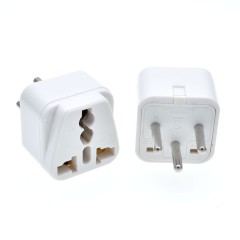 Universal plug adapter for Israeli sockets