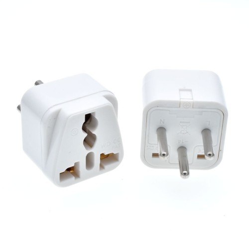 Universal plug adapter for Israeli sockets