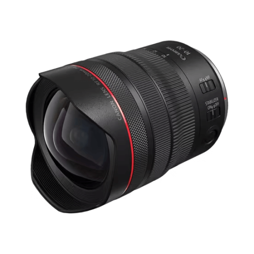 Canon RF 10-20mm F4 L IS USM Lens for Canon RF Mount Cameras — Black