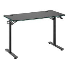 שולחן מחשב גיימינג עם תאורת RGB (1130×600×750 מ״מ) — שחור
