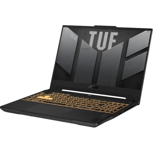 מחשב נייד אסוס Asus TUF Gaming F15 15.6" 24GB 2TB RTX4070 (Win 11 Home) – (אפור) Jaeger Gray 