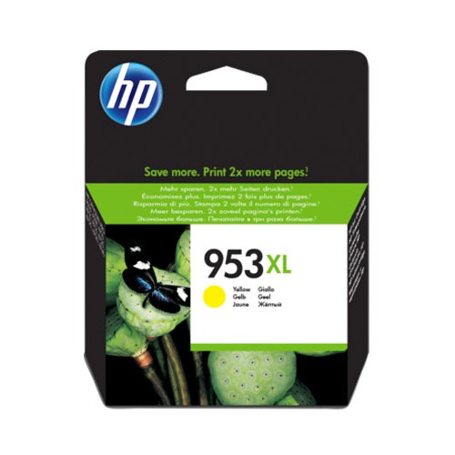 Original HP 953XL High-Capacity Yellow Ink Cartridge for HP OfficeJet Pro Printers