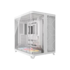 Computer Case CORSAIR AIR 5400 RS-R AR RGB TRIPLE CHAMBER WHITE