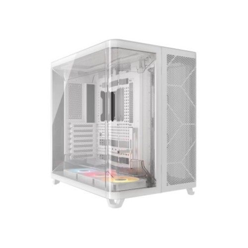 Computer Case CORSAIR AIR 5400 RS-R AR RGB TRIPLE CHAMBER WHITE