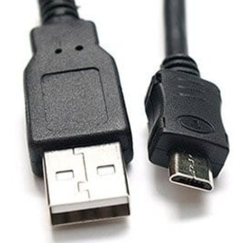 USB 2.0 Cable - Micro USB B, 3 Meter Length