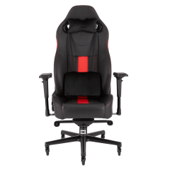 Gaming chair premium CORSAIR T2 ROAD WARRIOR red color.