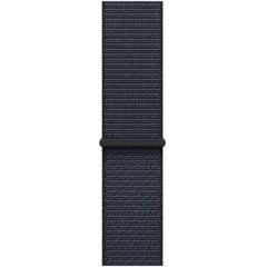 שעון Apple Watch Series 10 GPS + Cellular בגודל 46 מ"מ בצבע Jet Black Aluminium עם רצועת Ink Sport Loop — מידה אחת (2024)