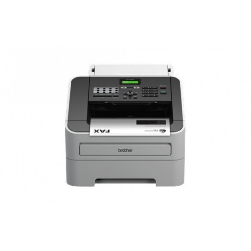 Лазерный факс Brother FAX-2840 с копиром и USB — белый