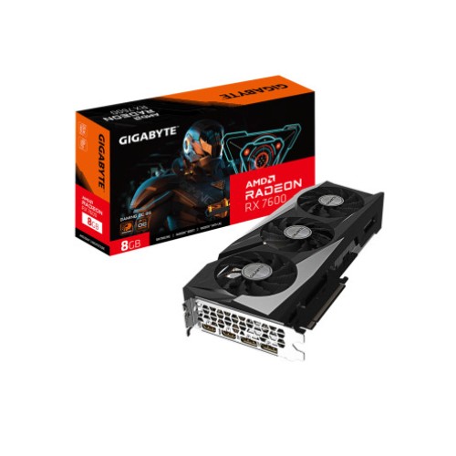 GIGABYTE RX 7600 GV-R76GAMING OC-8GD Graphics Card