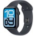 Apple Watch SE 3 GPS 44 мм в цвете Midnight Aluminium с ремешком Midnight Sport Band S/M (2025)