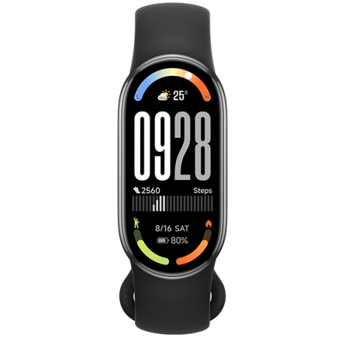 צמיד כושר חכם של שיאומי מדור 10 Xiaomi Smart Band (שחור)